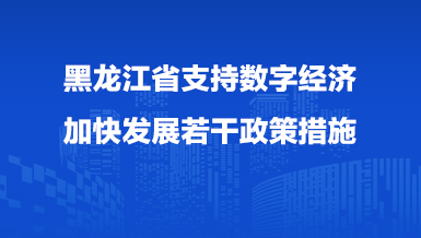 黑龍江省“十四五”數(shù)字經(jīng)濟(jì)發(fā)展規(guī)劃