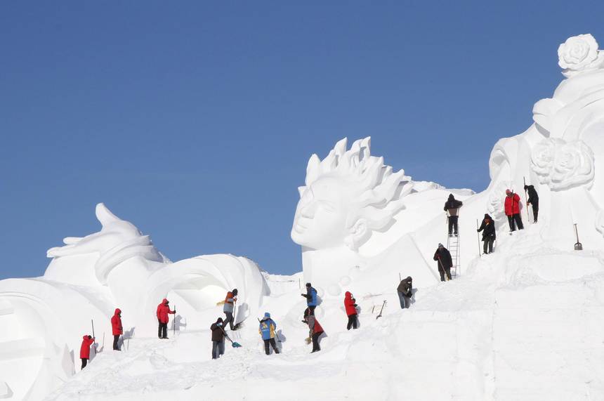 第三十五屆太陽島雪博會即將啟幕