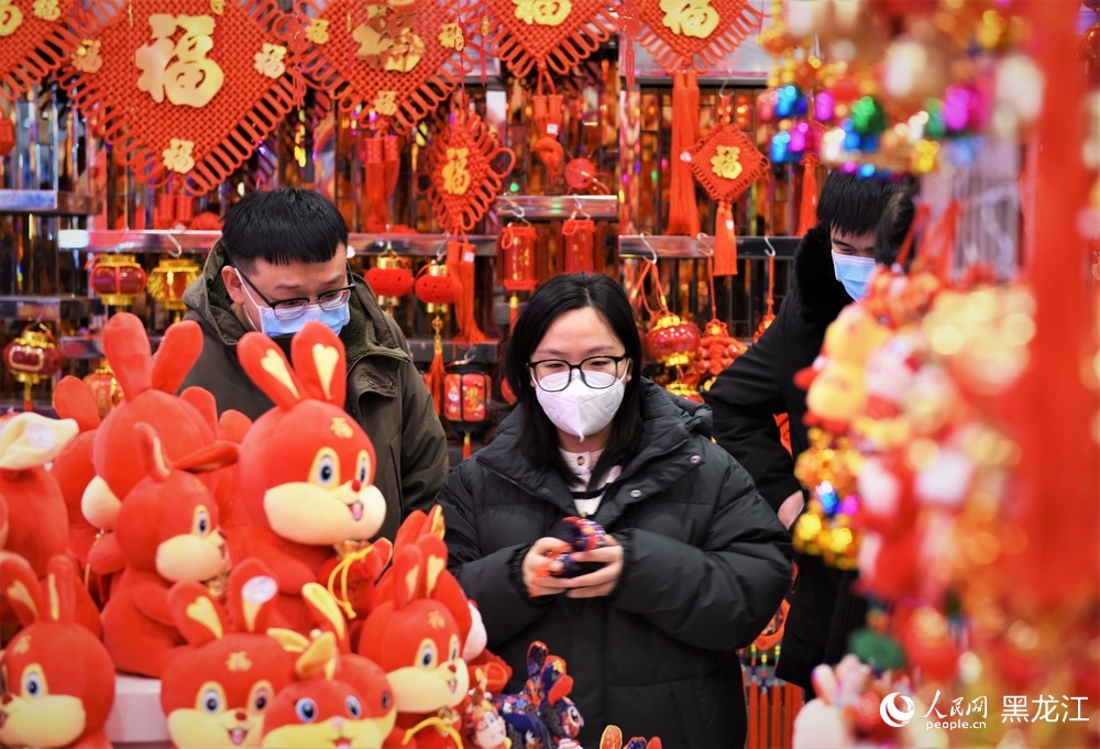 新春走基層｜哈爾濱 “拉滿”新年氛圍感