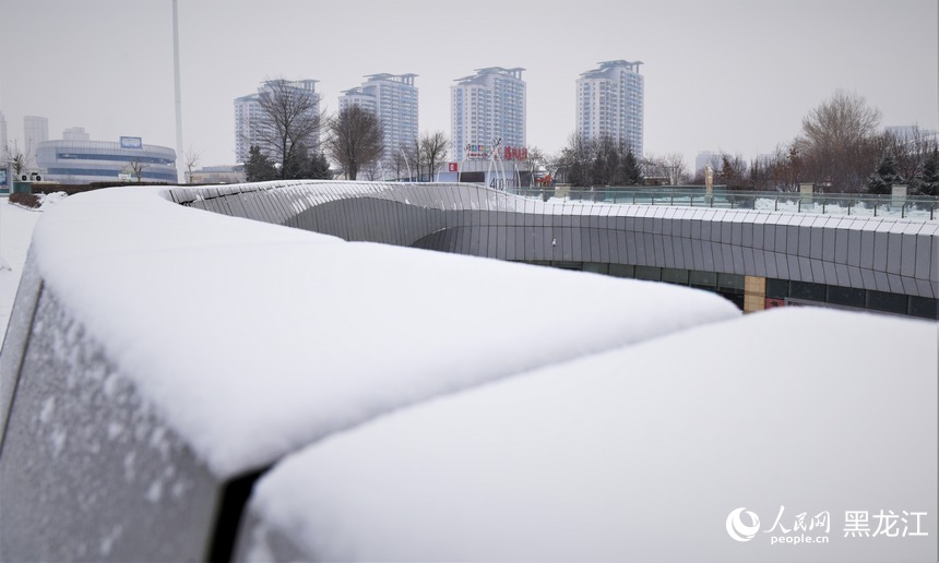 哈爾濱迎春雪 市民暢玩樂趣多