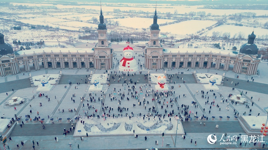 哈爾濱冰雪旅游“火出圈”