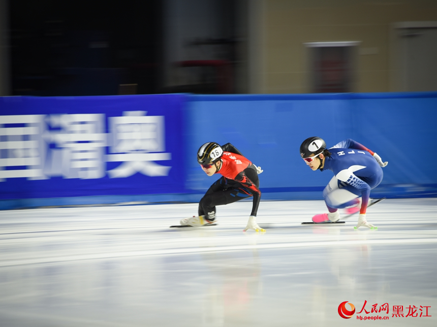 黑龍江：冰上競速 演繹冰雪激情