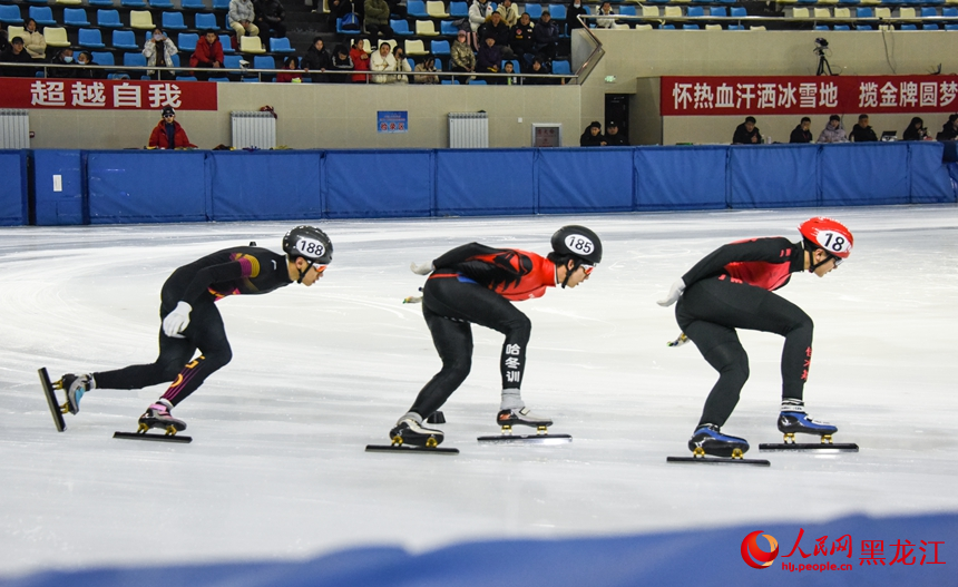 黑龍江：冰上競速 演繹冰雪激情